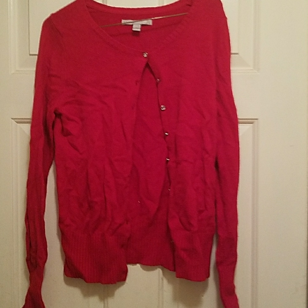 Button up sweater